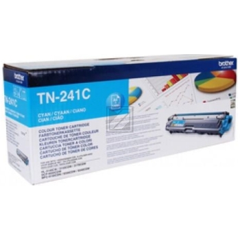 TN241C / cyan / original BROTHER Toner cyan / TN241C / 1400 S.