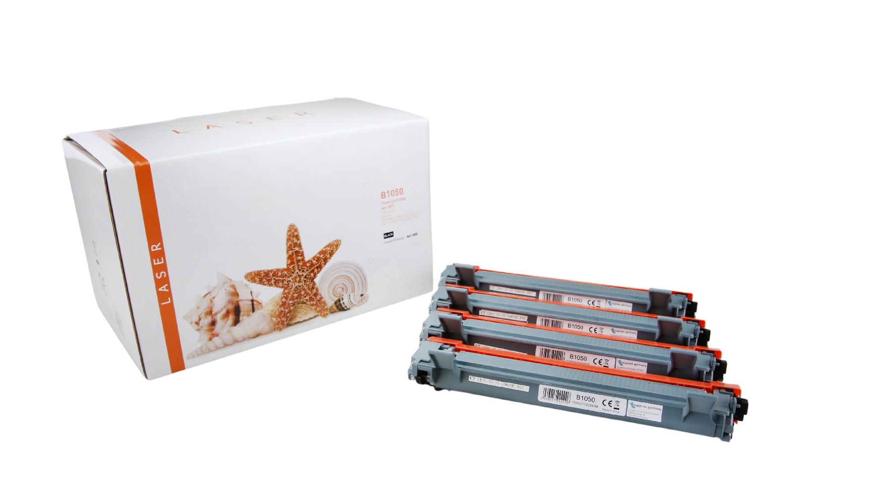 Alternativ Toner Black für Broth / TN1050 / 4x1.000 Seiten