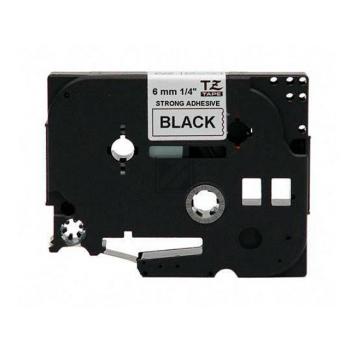 TZES211 / schwarz / original BROTHER PTouch Farbband / TZES211