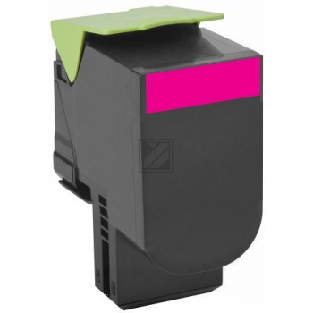 80C0X30 // 800X3 / schwarz / original LEXMARK Toner magenta / 80C0X30 / 4000 S.