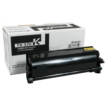 1T02HG0EU0 // TK570K / schwarz / original KYOCERA Toner schwarz / 1T02HG0EU0 / 16000 S.