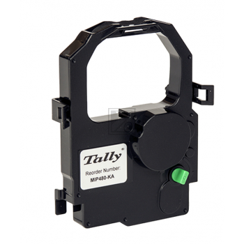 MIP480KA / schwarz / original TALLY Nylonband schwarz / MIP480KA / 10000000 Char.