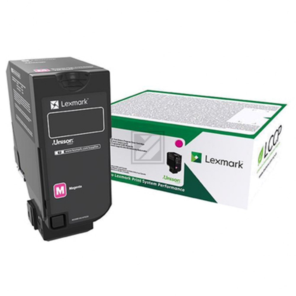 73B20M0 / magenta / original LEXMARK Toner magenta / 73B20M0 / 15000 S.