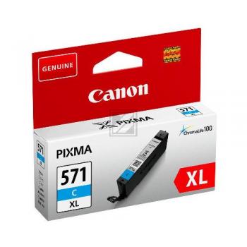 0332C001 // CLI571CXL / cyan / original CANON Tintenpatrone cyan / 0332C001 / 680 S. / 11.00 ml