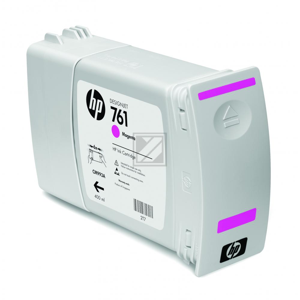 CM993A // 761 / magenta / original HP Tintenpatrone magenta / CM993A / 400.00 ml