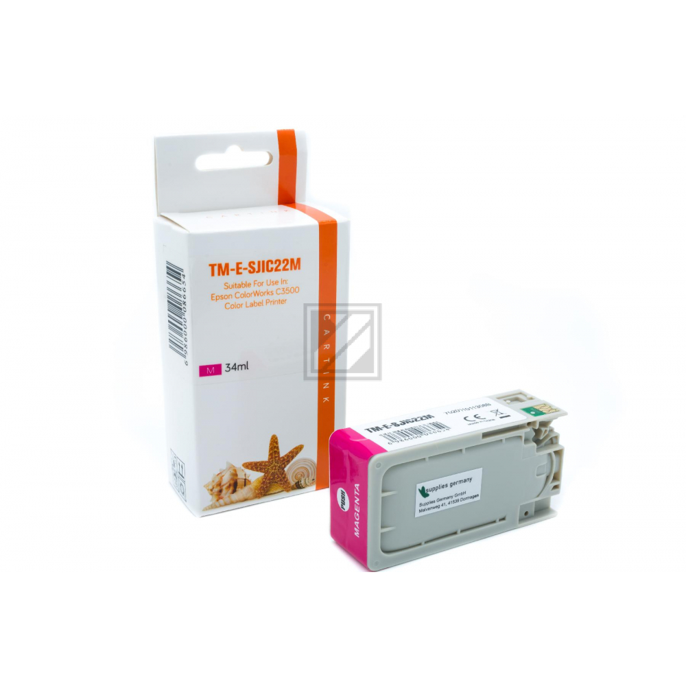 Alternativ Tinte Magenta für Epson / C33S020603 / 32,5ml