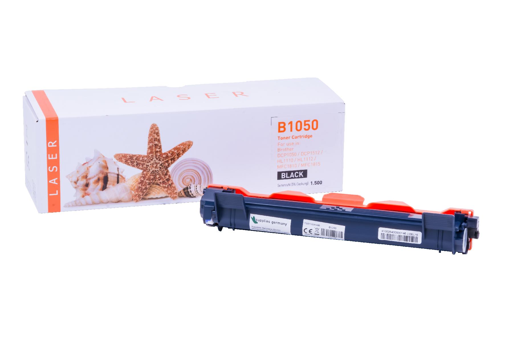 Alternativ Toner Black für Brother  / TN1050 / 1.000 Seiten