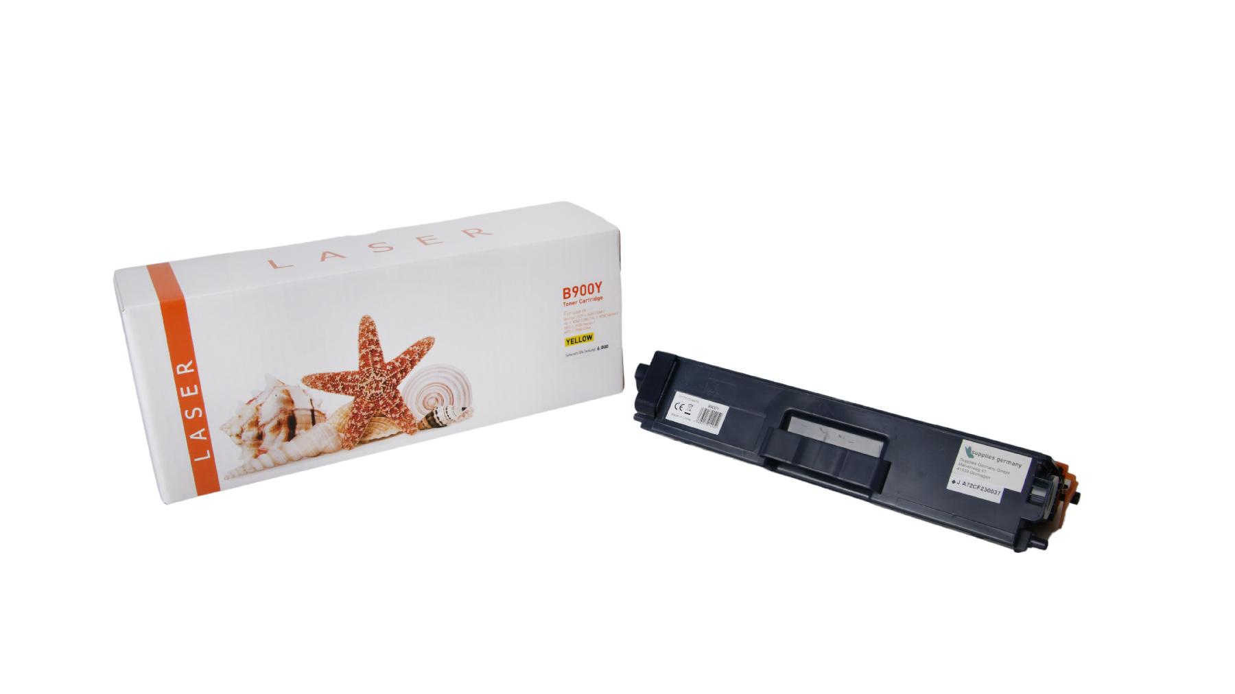 Alternativ TONTN900Y Alterativ Toner Yellow für Brother  / TN900Y / TN329Y / 6.000 Seiten