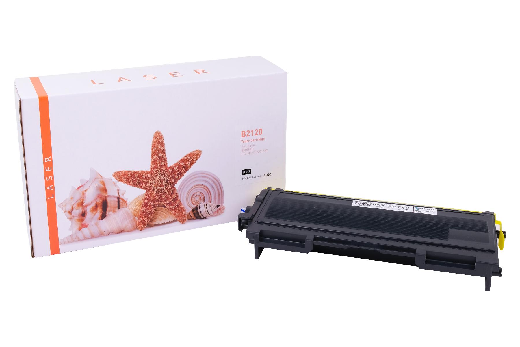 Alternativ Toner Black für Brother  / TN2000/TN2005 / 2.500 Seiten