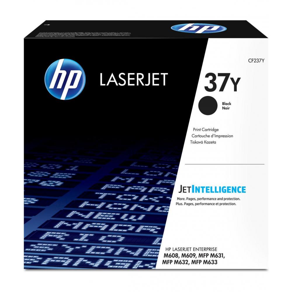 CF237Y // 37Y / schwarz / original HP Toner schwarz / CF237Y / 41000 S.
