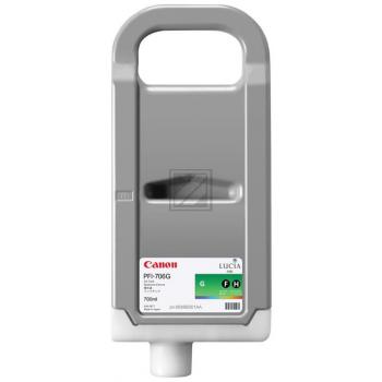 6688B001 // PFI706G / original CANON Tintenpatrone grün / 6688B001 / 30200 S. / 700.00 ml