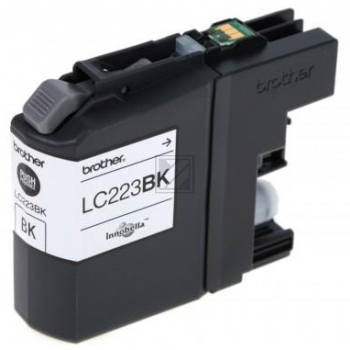 LC223BK / schwarz / original BROTHER Tintenpatrone schwarz / LC223BK / 550 S. / 11.80 ml