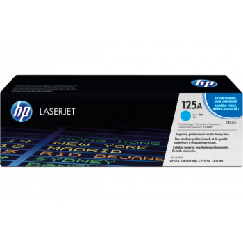CB541A // 125A / cyan / original HP Toner cyan / CB541A / 1400 S.