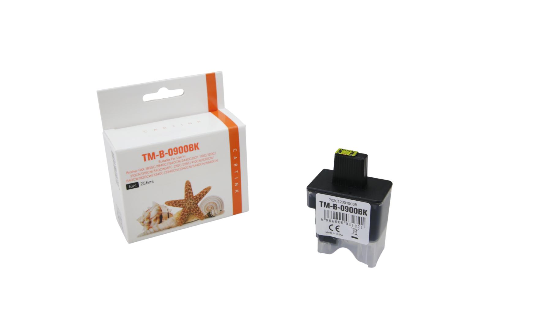 Alternativ Tinte Black für Br / LC900BK / 25,6ml