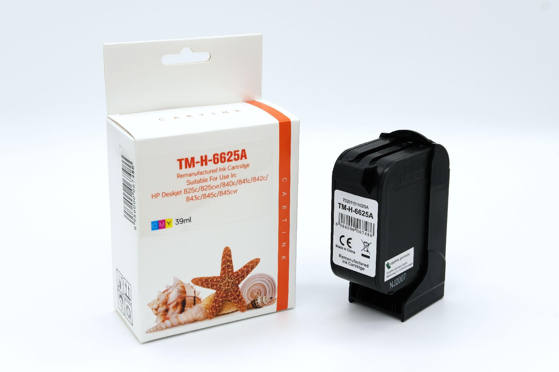 Refill Tinte Color für HP / C6625A / 42ml