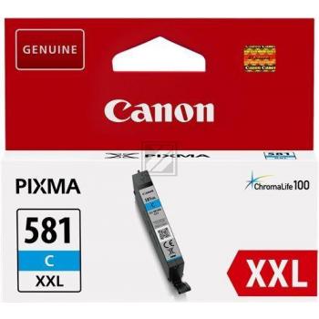 1995C001 // CLI581CXXL / cyan / original CANON Tintenpatrone cyan / 1995C001 / 820 S. / 11.70 ml