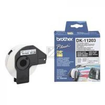 DK11203 / original BROTHER PTouch Etiketten / DK11203