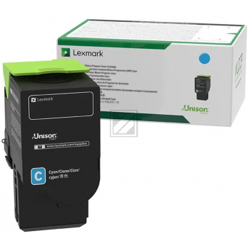 24B6516 / cyan / original LEXMARK Toner cyan / 24B6516 / 16000 S.
