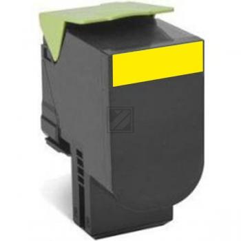 70C20YE // 702Y / gelb / original Lexmark Toner ge / 70C20YE / 1000 S.