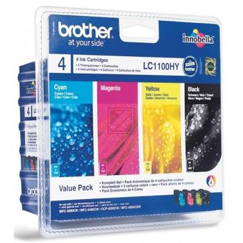 LC1100HYVALBP / original BROTHER Tintenpatrone MultiPack / LC1100HYVALBP