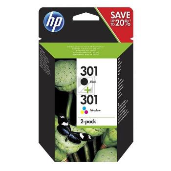 N9J72AE301 // 301 / original HP Druckkopfpatrone Multipack / N9J72AE301