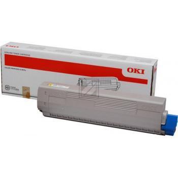 44844507 / cyan / original OKI Toner cyan / 44844507 / 10000 S.
