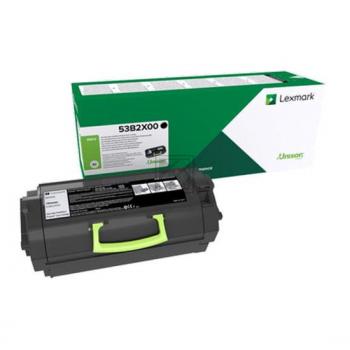53B2X00 / schwarz / original LEXMARK Toner schwarz / 53B2X00 / 45000 S.