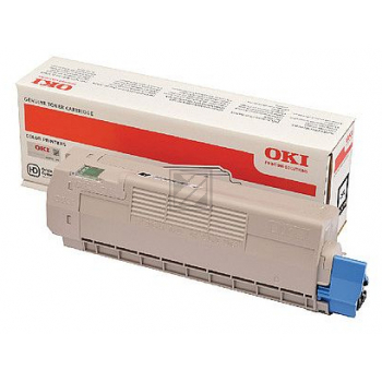46507508 / schwarz / original OKI Toner schwarz / 46507508 / 8000 S.