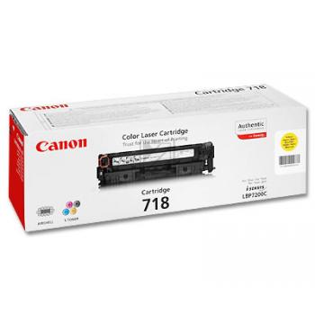 2659B002 // 718Y / gelb / original CANON Toner gelb / 2659B002 / 2900 S.
