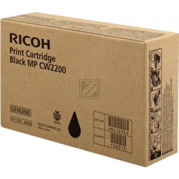 841635 / schwarz / original RICOH Tintenpatrone schwarz / 841635 / 834 S. / 200.00 ml