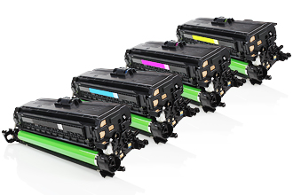 Alternativ Toner Rainbowkit für HP / CE400X /507A / BK11.000 / CMY6.000 Seiten