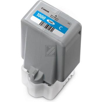 0547C001 // PFI1000C / cyan / original CANON Tintenpatrone cyan / 0547C001 / 5025 S. / 80.00 ml