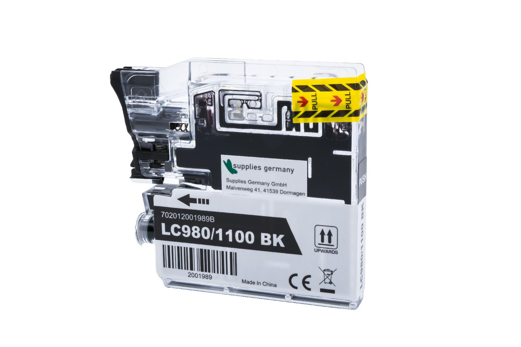 Alternativ Tinte Black für Broth / LC980BK / 30ml