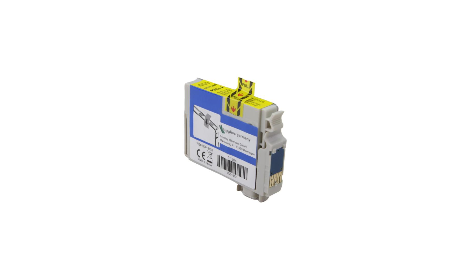 Alternativ Tinte Yellow für Epson / C13T13044020 / 14ml