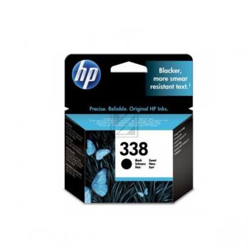 C8765EE // 338 / schwarz / original HP Druckkopfpatrone schwarz / C8765EE / 480 S. / 11.00 ml
