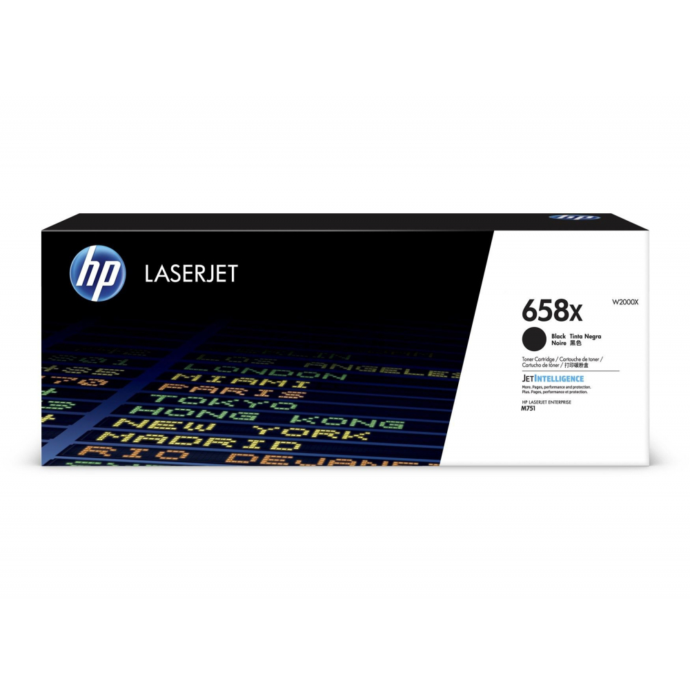 W2000X // 658X / schwarz / original HP Toner schwarz / W2000X / 33000 S.