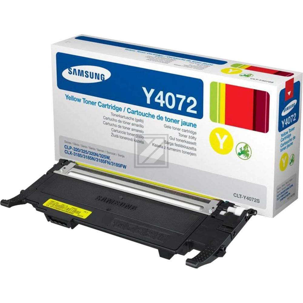 CLP325Y/CLTY4072S/ELS Original Toner Yellow / CLTY4072S/SU472A / 1.000 Seiten