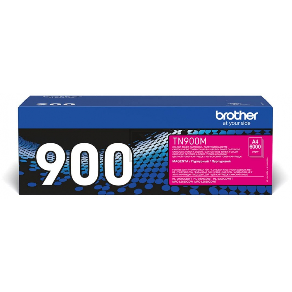 TN900M / magenta / original BROTHER Toner magenta / TN900M / 6000 S.