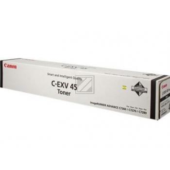 6942B002 // CEXV45 / schwarz / original CANON Toner schwarz / 6942B002 / 80000 S.