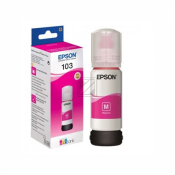 C13T00S34A // 103 / magenta / original EPSON Tintenflasche magenta / C13T00S34A / 4500 S. / 70.00 ml