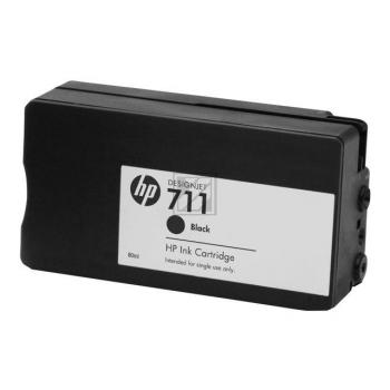 CZ133A // 711 / schwarz / original HP Tintenpatrone schwarz / CZ133A / 80.00 ml