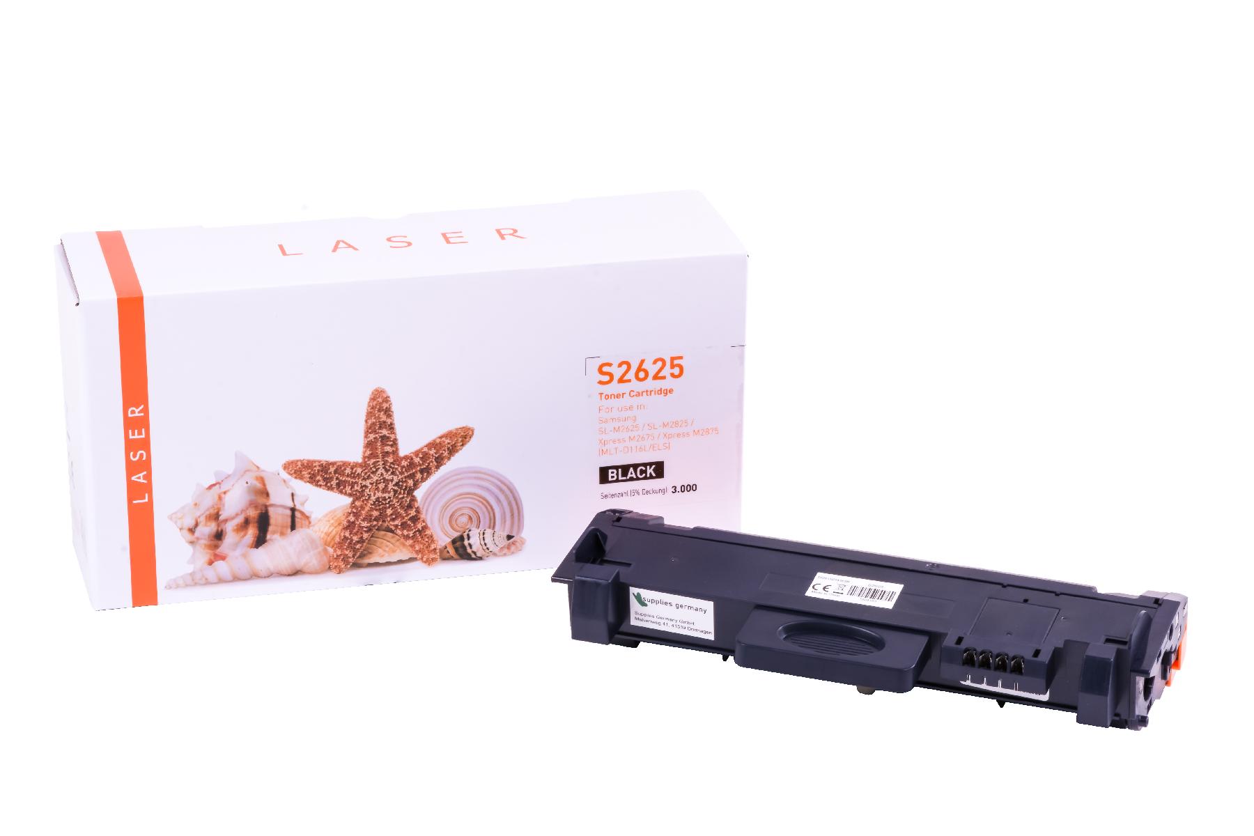 Alternativ Toner Black für Samsung  / MLTD116L/ELS / 3.000 Seiten