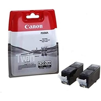2932B012 // PGI520PGBK / schwarz / original CANON Doppelpack / 2932B012 / 324 S. / 19.00 ml