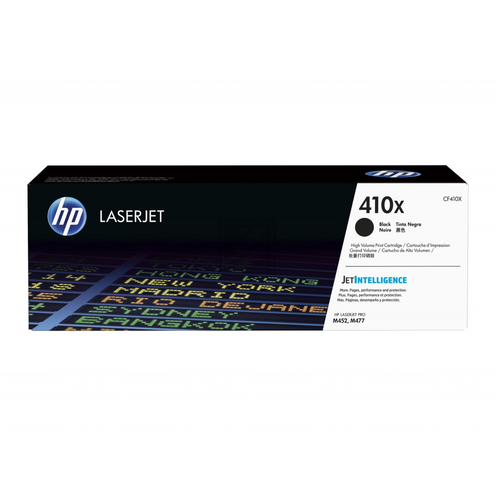 CF410X // 410X / schwarz / original HP Toner schwarz / CF410X / 6500 S.