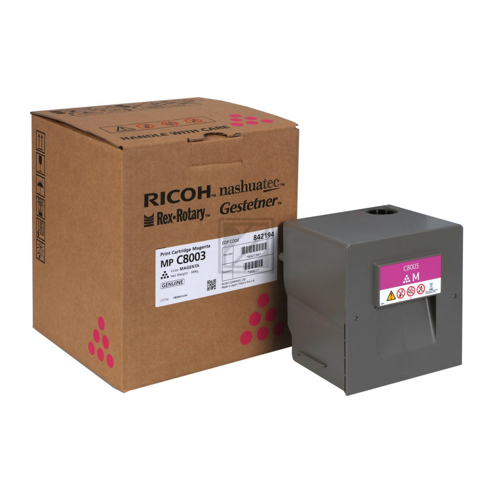 842194 / magenta / original RICOH Toner magenta / 842194 / 26000 S.