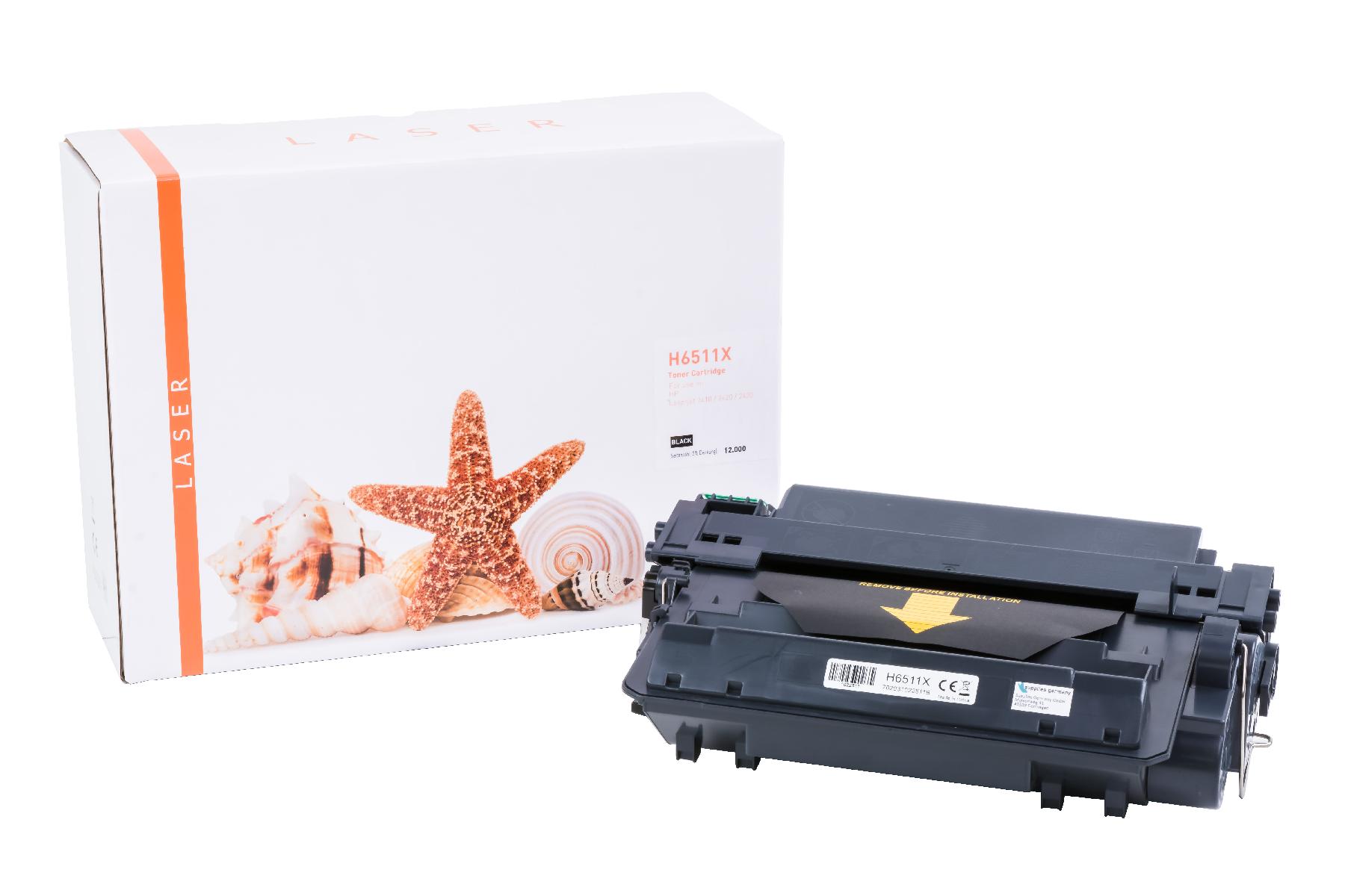 Alternativ Toner Black für HP / Q6511X / 12.000 Seiten