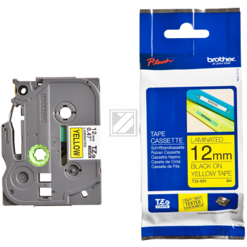 TZE631 / original BROTHER PTouch Farbband / TZE631