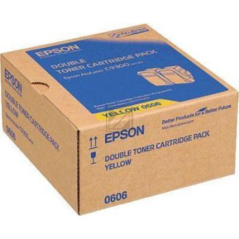 C13S050606 // 0602 / gelb / original EPSON Toner gelb / C13S050606 / 7500 S.