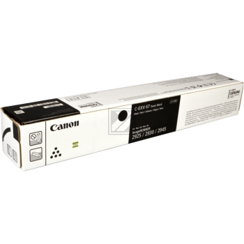 5746C002 // CEXV67 / schwarz / original CANON Toner schwarz / 5746C002 / 33000 S.