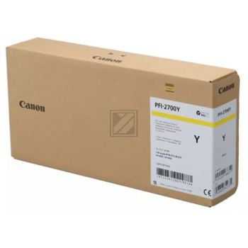 5291C001 // PFI2700Y / gelb / original CANON Tintenpatrone gelb / 5291C001 / 700.00 ml